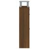 vidaXL Shoe Cabinet Brown Oak 63x24x104 cm Engineered Wood