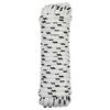 vidaXL Boat Rope 14 mm 6 m White and Black Polyester
