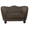 vidaXL Dog Sofa Brown 66x43x40 cm Plush