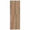 vidaXL TV Cabinet Set Artisan Oak 37 x 37 x 107 cm Engineered Wood