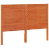 vidaXL Headboard Wax Brown 160 cm Solid Wood Pine