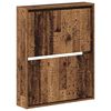 vidaXL Wall-Mounted Shoe Cabinet DELFT 71 x 17 x 86 cm Engineered Wood