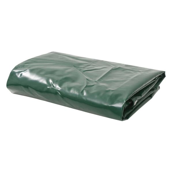 vidaXL Tarpaulin 650 g/m² 1.5x6 m Green