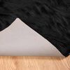 vidaXL Faux Sheepskin Rug Tafalla Black 240 x 340 cm Polyester