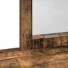 vidaXL Dressing Table Smoked Oak 100 x 41 x 140 cm Engineered Wood