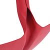 vidaXL Shovel Head Red 39.5 x 27.5 cm Powder-Coated Steel