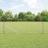 vidaXL Fence Post Silver 10 x 0.5 m (25 mm mesh) Steel