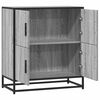 vidaXL Sideboard Grey Sonoma 68x35x76 cm Engineered Wood
