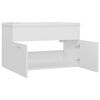 vidaXL Sink Cabinet with Built-in Basin White Engineered Wood