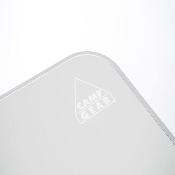 Camp Gear Folding Camping Table Grey Steel 1405060