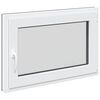 vidaXL Basement Window RISOR 90 x 60 cm PVC and Glass Anthracite