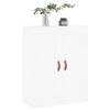 vidaXL Wall Mounted Cabinet White 69.5x34x90 cm Engineered Wood