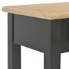 vidaXL Console Table Black 110x35x80 cm Wood
