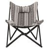 Lesli Living Butterfly Chair Aztec 70x81.5x98 cm Black and White