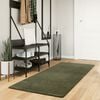 vidaXL Rug HUARTE Short Pile Soft and Washable Forest Green 80x200 cm