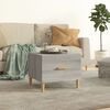 vidaXL Coffee Table Grey Sonoma 50x50x40 cm Engineered Wood