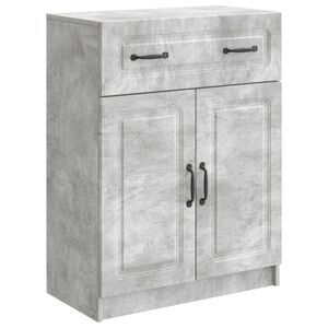 vidaXL Sideboard Concrete Grey 66 x 34.5 x 87 cm Engineered Wood