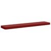 vidaXL 1-Piece Bench Cushion VUGHT 100% Polyester Wine Red