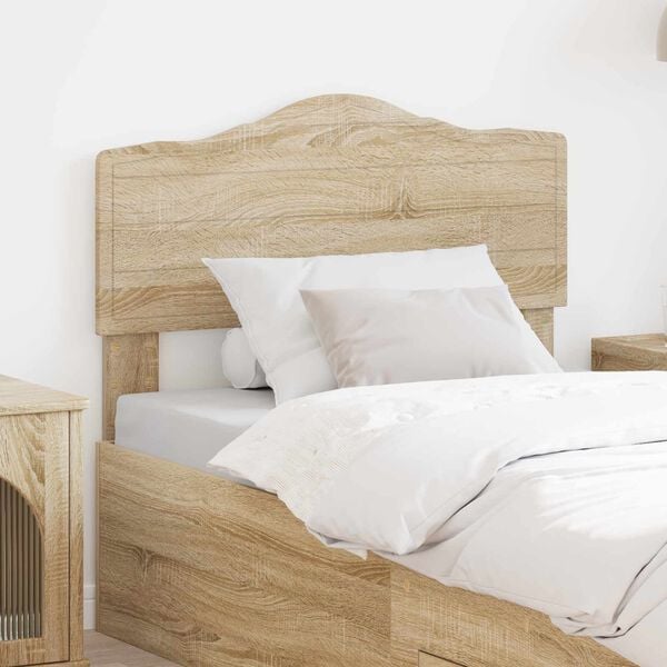 vidaXL Headboard Sonoma Oak 75 cm Engineered wood
