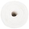 vidaXL Boat Rope Full White 6 mm 50 m Polypropylene