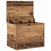 vidaXL Storage Box Old wood 60 x 42 x 46 cm Engineered Wood