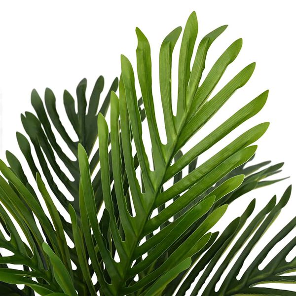 vidaXL Artificial Palm Plant 9 Leaves 70 cm Green