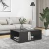 vidaXL Coffee Table Grey 90x67x33 cm Engineered Wood