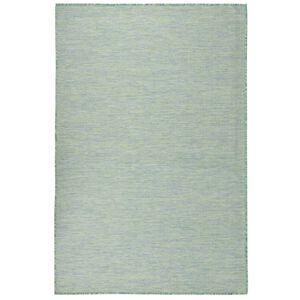 vidaXL Outdoor Flatweave Rug 120x170 cm Turquoise