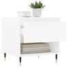 vidaXL Coffee Tables 2 pcs White 50x46x50 cm Engineered Wood