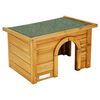 Kerbl Rodent Cabin 45x32x27 cm Wood Glazed