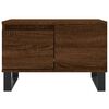 vidaXL Coffee Table Brown Oak 55x55x36.5 cm Engineered Wood