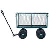 vidaXL Garden Hand Trolley Green 350 kg