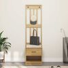 vidaXL Hall Tree SANDNES 45x40x159.5 cm Solid Wood Pine