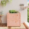 vidaXL Garden Planter 70x70x70 cm Solid Wood Douglas