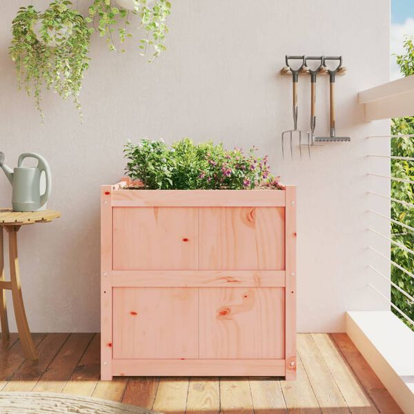 vidaXL Garden Planter 70x70x70 cm Solid Wood Douglas