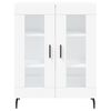 vidaXL Highboard White 69.5x34x180 cm Engineered Wood
