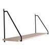 House Nordic Shelf Emma Black and Natural