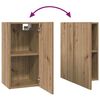 vidaXL TV Cabinet Set 10 pcs Artisan oak 30.5 x 30 x 90 cm