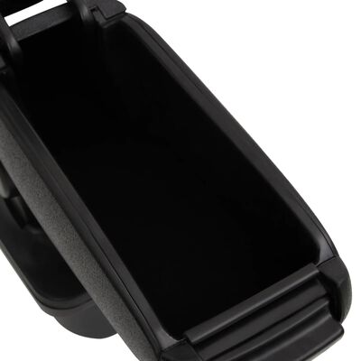 vidaXL Car Armrest Black 14x35x(37-53) cm ABS