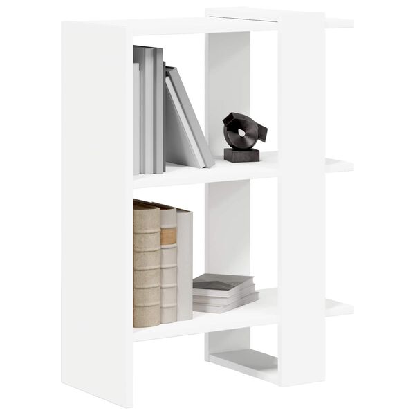vidaXL Bookshelf White 52 x 25 x 71.5 cm Engineered Wood