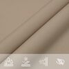 vidaXL Sunshade Sail Oxford Fabric Triangular 3x4x4 m Taupe