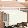 vidaXL Retractable Awning Manual Cream 300 x 200 cm Fabric