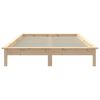 vidaXL Bed Frame without Mattress 120x200 cm Solid Wood