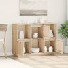 vidaXL Sideboard 110.5x35x80 cm Solid Wood Pine