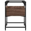 vidaXL Bedside Cabinet Brown Oak 40x40x55 cm Engineered Wood