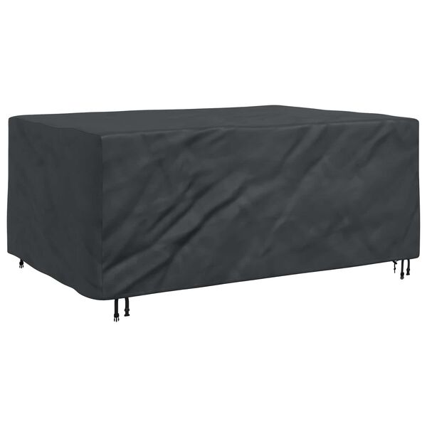 vidaXL Furniture Cover Plain Black 210 x 130 x 70 cm 420D