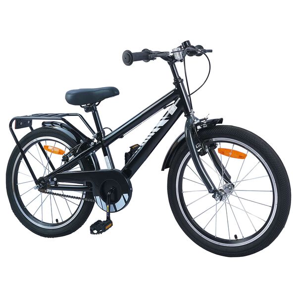 vidaXL Kids Bike 20'' for 6-11 Years Old Black