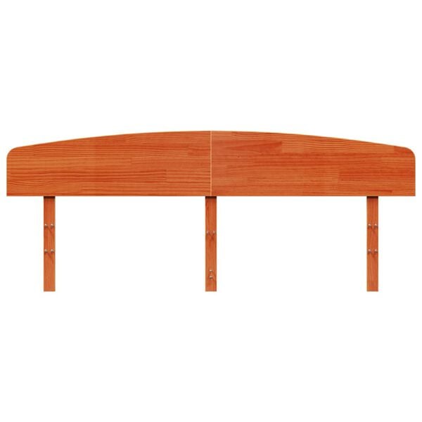vidaXL Headboard Wax Brown 180 cm Solid Wood Pine