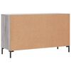 vidaXL Sideboard Grey Sonoma 100x36x60 cm Engineered Wood