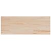 vidaXL Table Top 110x40x2.5 cm Rectangular Solid Wood Pine